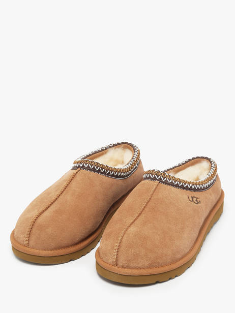 Pantoffels Uit Leder Ugg Beige men 1174671 ander zicht 1