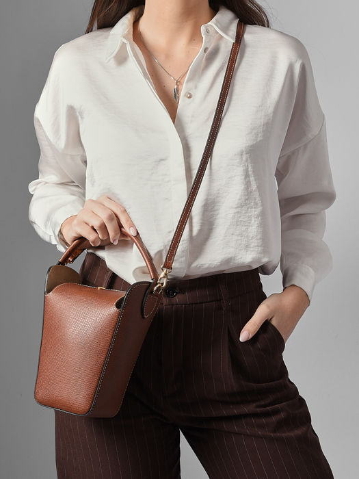 Longchamp Epure Cross bodytas Bruin