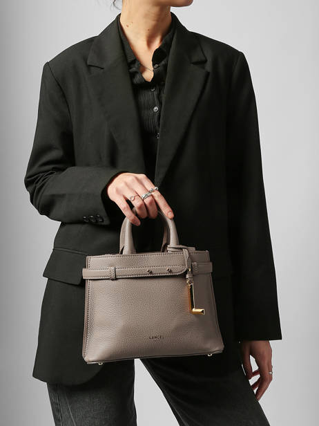 Cross Body Tas Faubourg Leder Lancel Grijs faubourg A13527 ander zicht 1