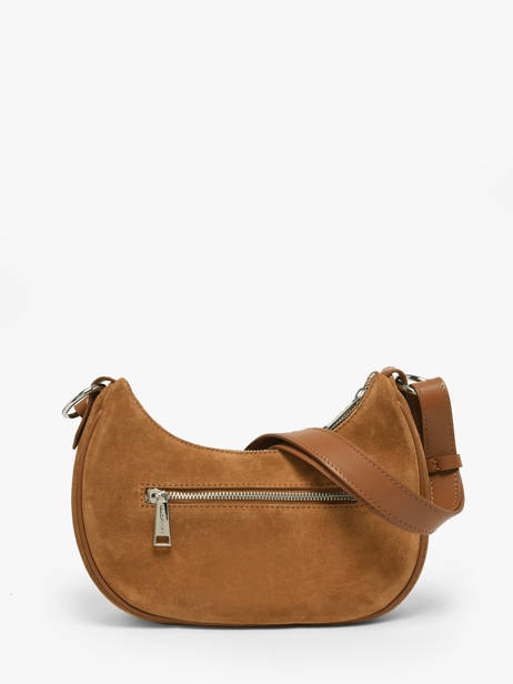 Cross Body Tas Suede Leder Lancaster Bruin suede 81 ander zicht 3