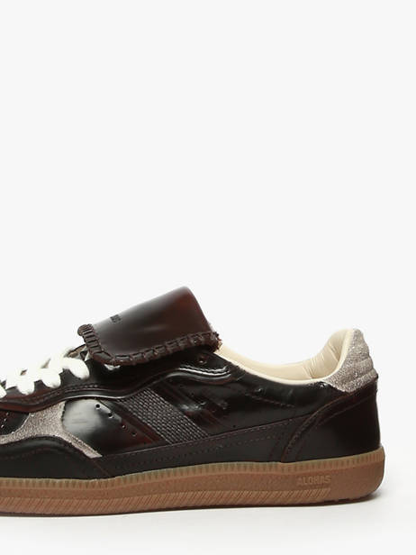 Sneakers Uit Leder Alohas Bruin women 10120904 ander zicht 2