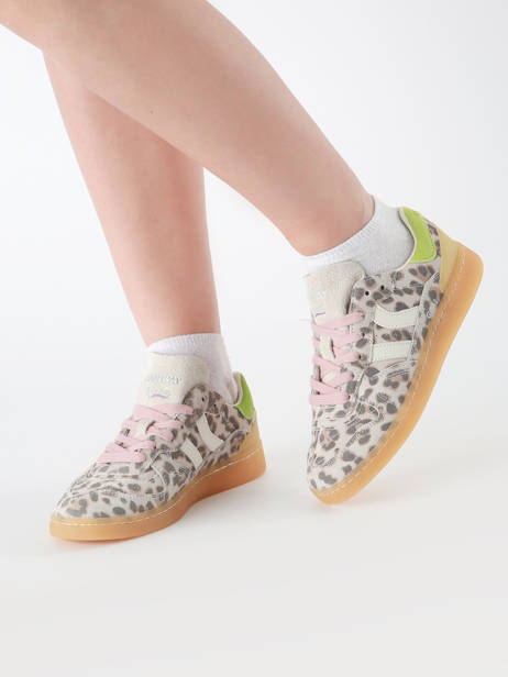 Sneakers Goal Uit Leder Coolway Veelkleurig women 7603184 ander zicht 3