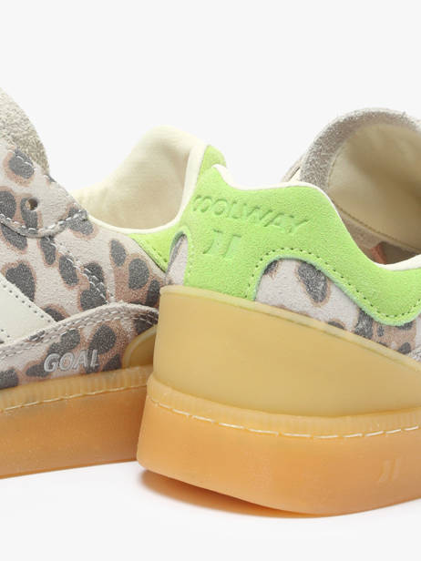 Sneakers Goal Uit Leder Coolway Veelkleurig women 7603184 ander zicht 7