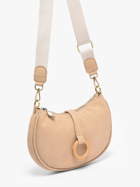 Cross Body Tas Crocus Woomen Beige crocus WCRO29 ander zicht 2