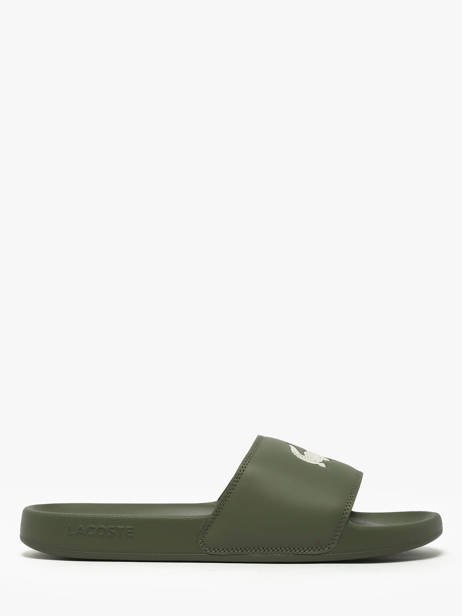 Slippers Lacoste Groen men 9CMA0041 ander zicht 3