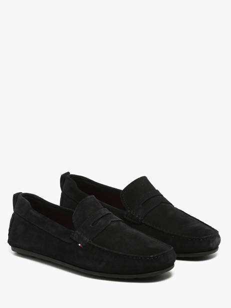 Mocassins Uit Leder Tommy hilfiger Blauw men 5789DW5 ander zicht 2