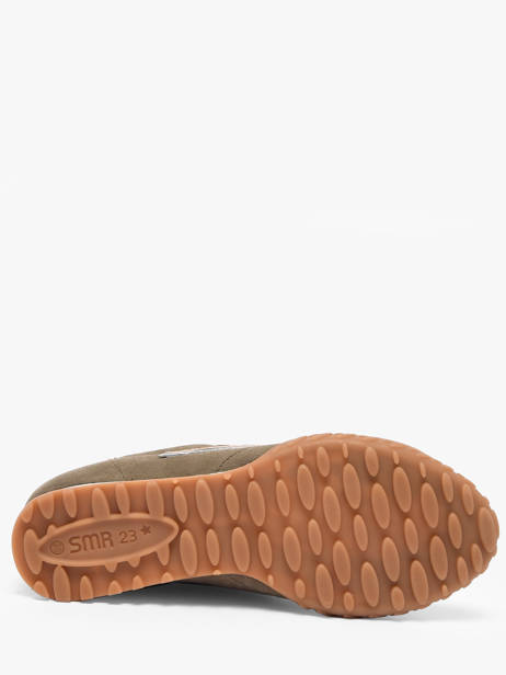 Sneakers Mary Uit Leder Semerdjian Groen women MARYD280 ander zicht 4