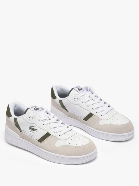 Sneakers Uit Leder Lacoste Wit men 1SMA0168 ander zicht 2