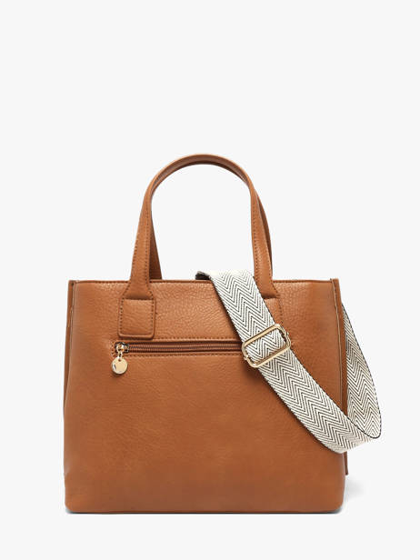 Handtas Zip Lulu castagnette Bruin zip ALBERTO ander zicht 4