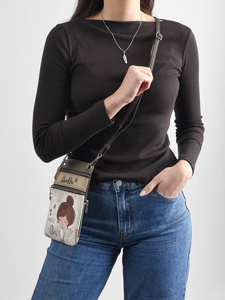 Cross Body Tas Sophia Anekke Bruin sophia 42803905 ander zicht 1