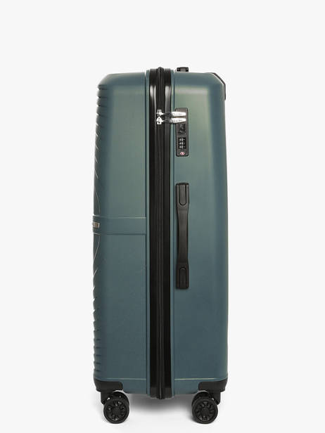 Harde Reiskoffer Montreal Travel Groen montreal L ander zicht 3