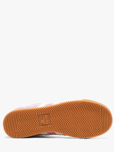 Sneakers Uit Leder Gola Roze women CLB538KW ander zicht 4