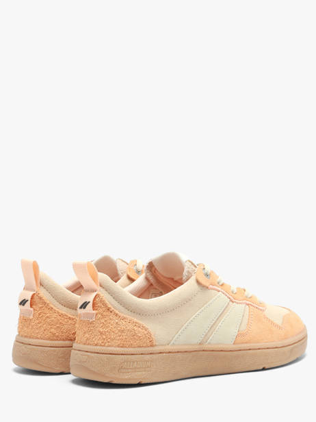 Sneakers Uit Leder Palladium Oranje women 99505868 ander zicht 2