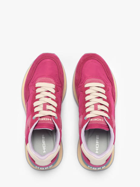 Sneakers City Uit Leder Hoff Roze women 12602010 ander zicht 4