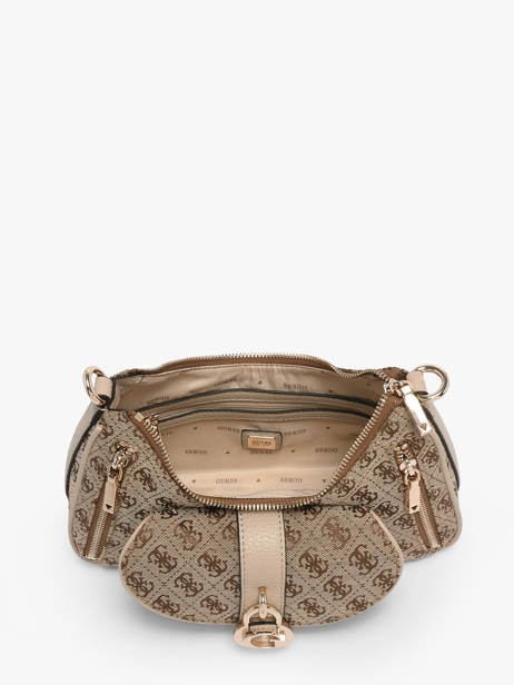 Schoudertas Jessa Guess Bruin jessa JG836218 ander zicht 3