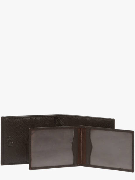 Portefeuille Caviar Leder Crinkles Bruin caviar 14124 ander zicht 2