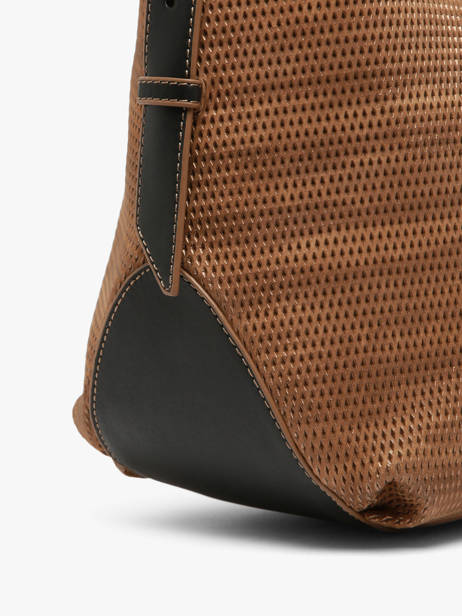 Schoudertas Carrie Texture Leder Nathan baume Bruin vogue 1TX ander zicht 3