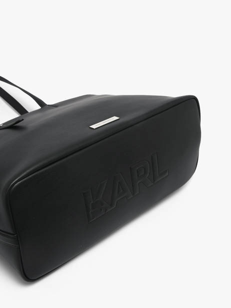 Schoudertas K Ikon Karl lagerfeld Zwart k ikon B2W30057 ander zicht 3