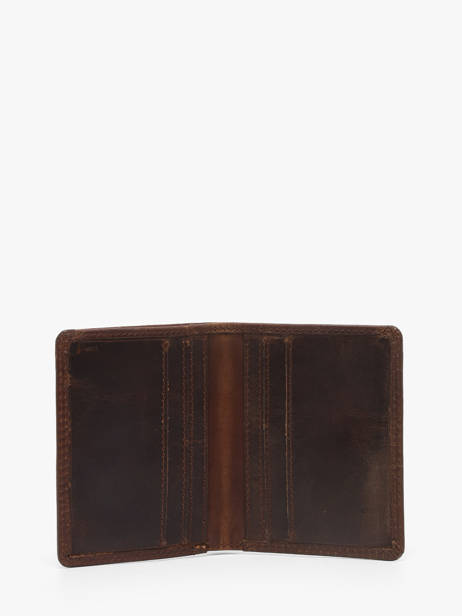 Kaarthouder Leder Maverick Bruin the original MAVTO051 ander zicht 1