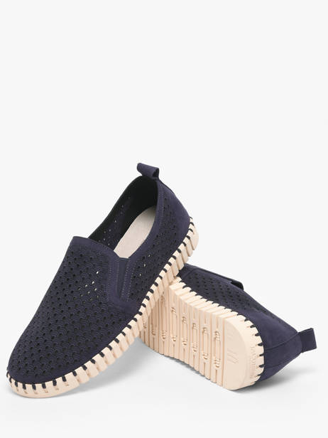 Mocassins Ilse jacobsen Blauw men TULIP140 ander zicht 2