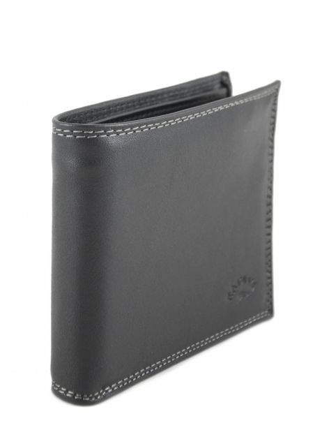 Portefeuille Leder Katana Zwart marina 753070 ander zicht 1