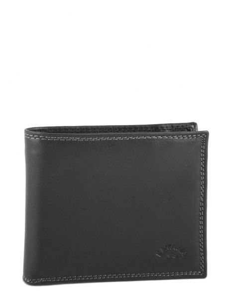 Portefeuille Leder Katana Zwart marina 753070