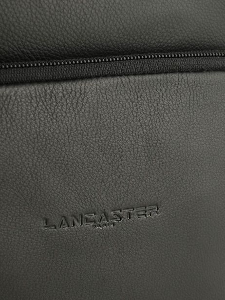 Cross Body Tas Lancaster Zwart soft vintage homme 320-12 ander zicht 1