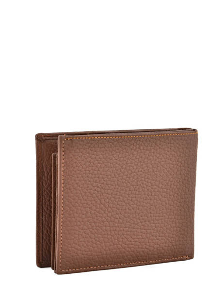 Portefeuille Leder Crinkles Bruin caviar 14124 ander zicht 1
