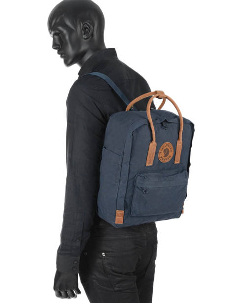 Rugzak Kånken 1 Compartiment Fjallraven Blauw kanken n°2 23565 ander zicht 2
