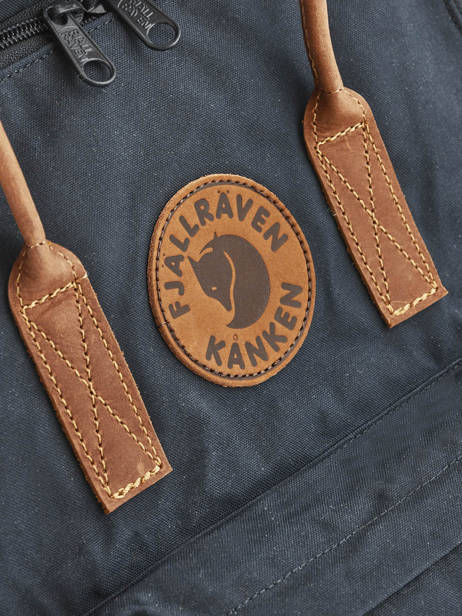 Rugzak Kånken 1 Compartiment Fjallraven Blauw kanken n°2 23565 ander zicht 1