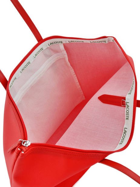 Schoudertas L.12.12 Concept Lacoste Rood l.12.12 concept NF1888PO ander zicht 4