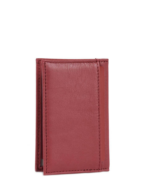 Kaarthouder Soft Leder Hexagona Rood soft 227492 ander zicht 2