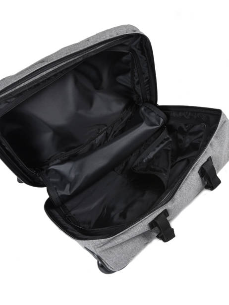 Handbagage Rugzak Eastpak Grijs authentic luggage K96L ander zicht 4