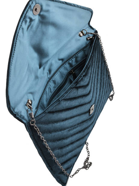 Clutch MatelassÃ© Miniprix Blauw cocktail 99302 ander zicht 3