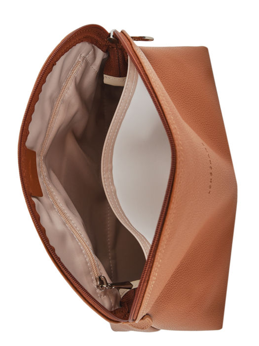 Longchamp Le foulonné Toiletzak Bruin