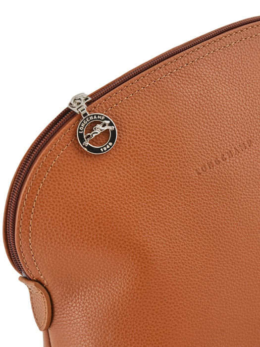 Longchamp Le foulonné Toiletzak Bruin