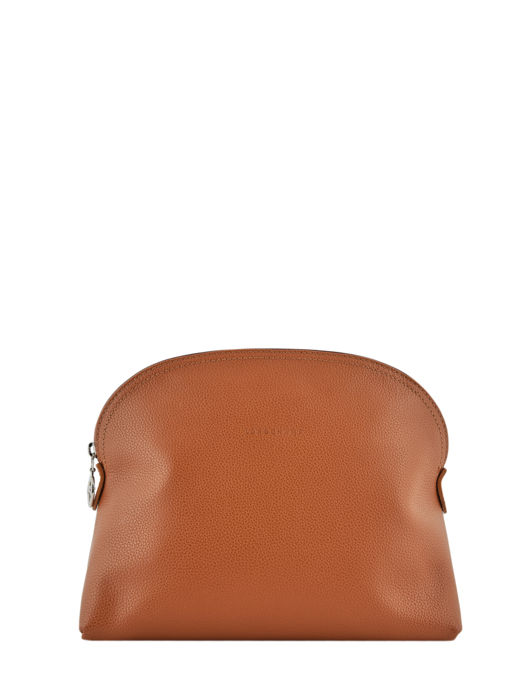 Longchamp Le foulonné Toiletzak Bruin
