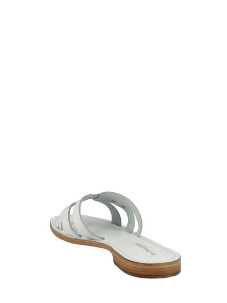 Slippers Damia Uit Leder Les tropeziennes Wit women DAMIA ander zicht 3