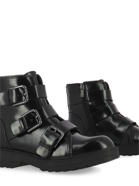 Enkellaarsjes Wendy Guess Zwart women 7WENELE1 ander zicht 2