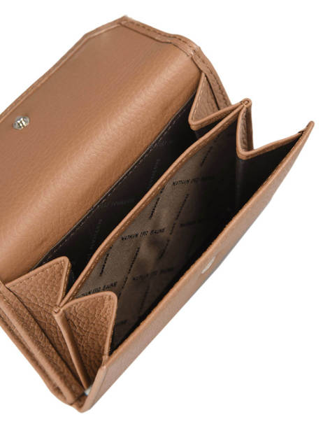 Portefeuille Original N 2 Compartimenten Leder Nathan baume Bruin original n 413N ander zicht 3