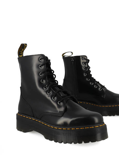 Jadon Platform Laarzen Leder Dr martens Zwart unisex 15265001 ander zicht 2
