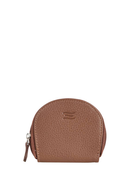 Portemonnee Caviar Leder Crinkles Bruin caviar 14291