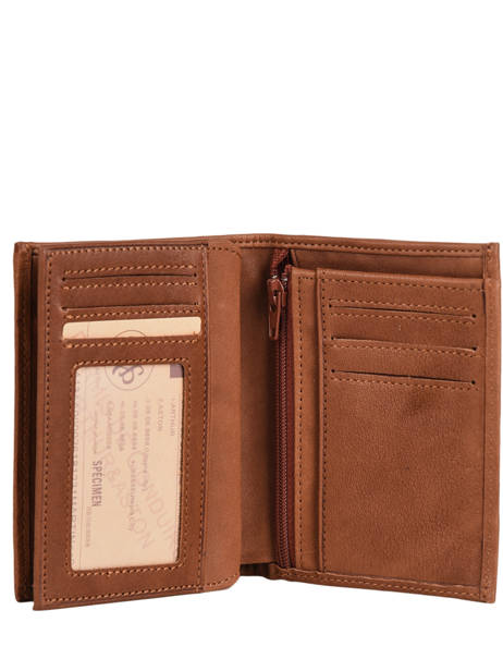 Portefeuille Arthur Leder Arthur & aston Bruin johany 127 ander zicht 3