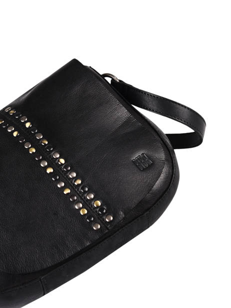 Cross Body Tas Heritage Leder Biba Zwart heritage HAK2L ander zicht 2