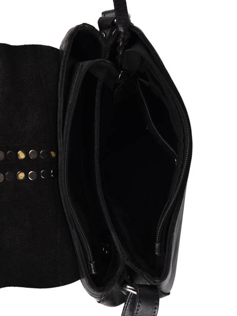 Cross Body Tas Heritage Leder Biba Zwart heritage HAK2L ander zicht 4