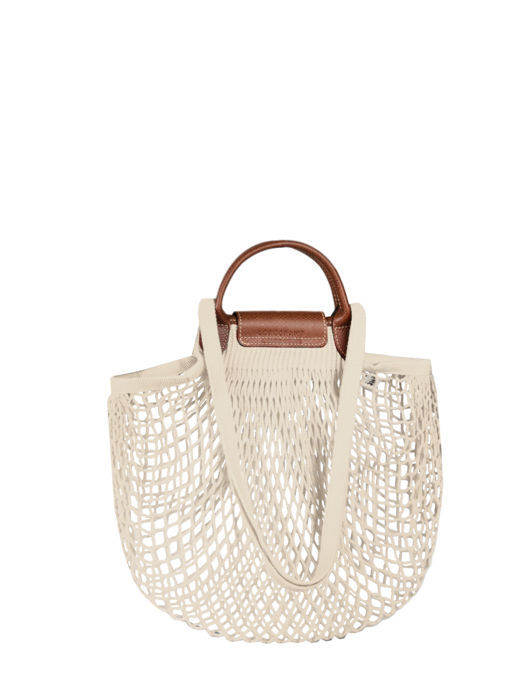 Longchamp Le pliage filet Schoudertas Beige
