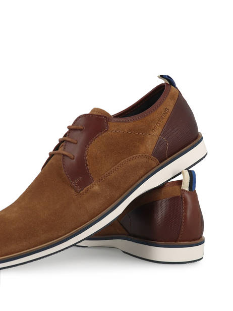 Veterschoenen Pyramid Leder Redskins Bruin men PYRAMID ander zicht 1