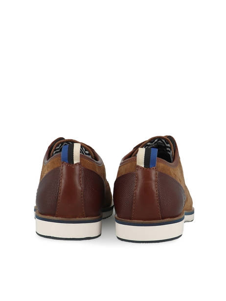 Veterschoenen Pyramid Leder Redskins Bruin men PYRAMID ander zicht 3