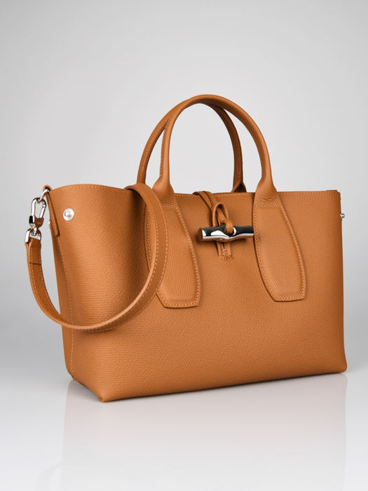 Longchamp Roseau Handtas Bruin