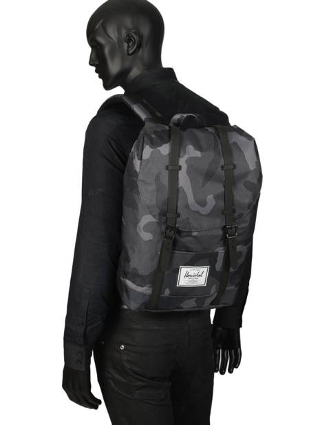 Rugzak 1 Compartiment Herschel Grijs classics PBG10066 ander zicht 1